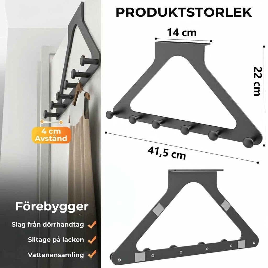 đ DörrhĂ€ngare i slitstarkt kolstĂ„l