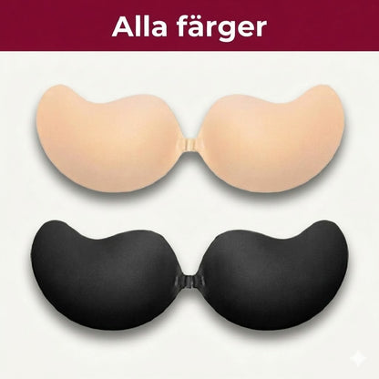 Osynlig Push-up Behå, Axellös