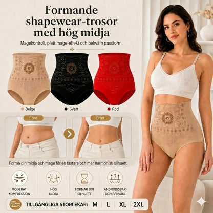Formande shorts med hög midja